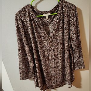 Plus size Dana Buchman Women's Blouse Size 2XL